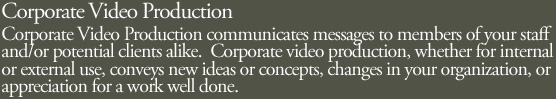 Corporate Video Production